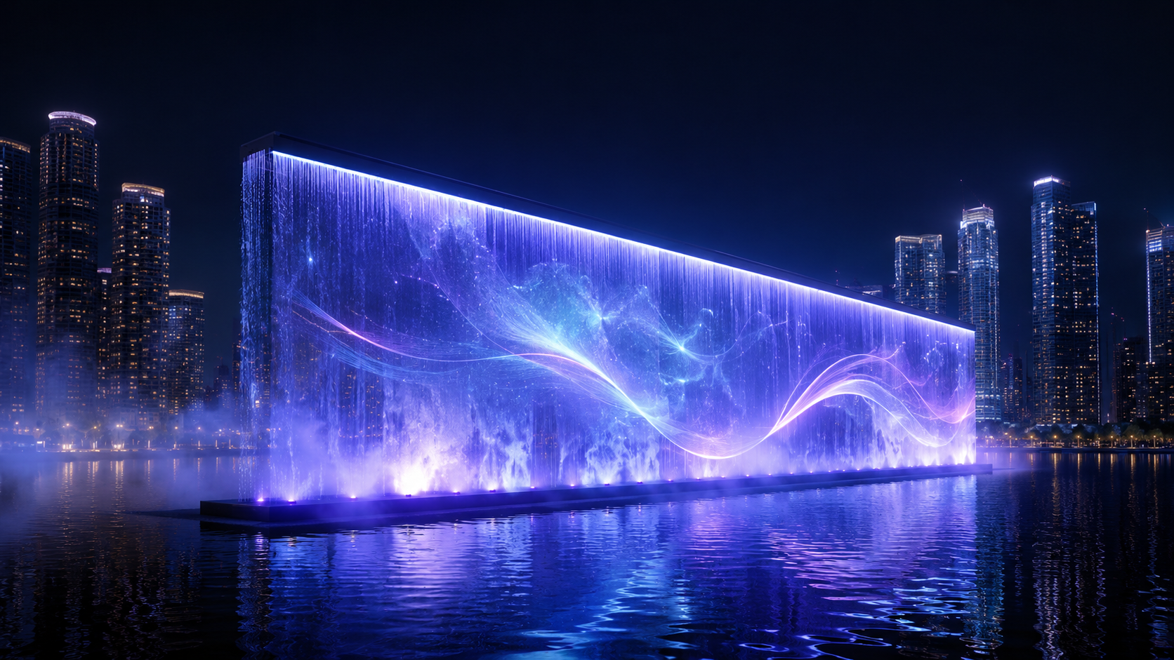 Digital Water Curtain Concept 06