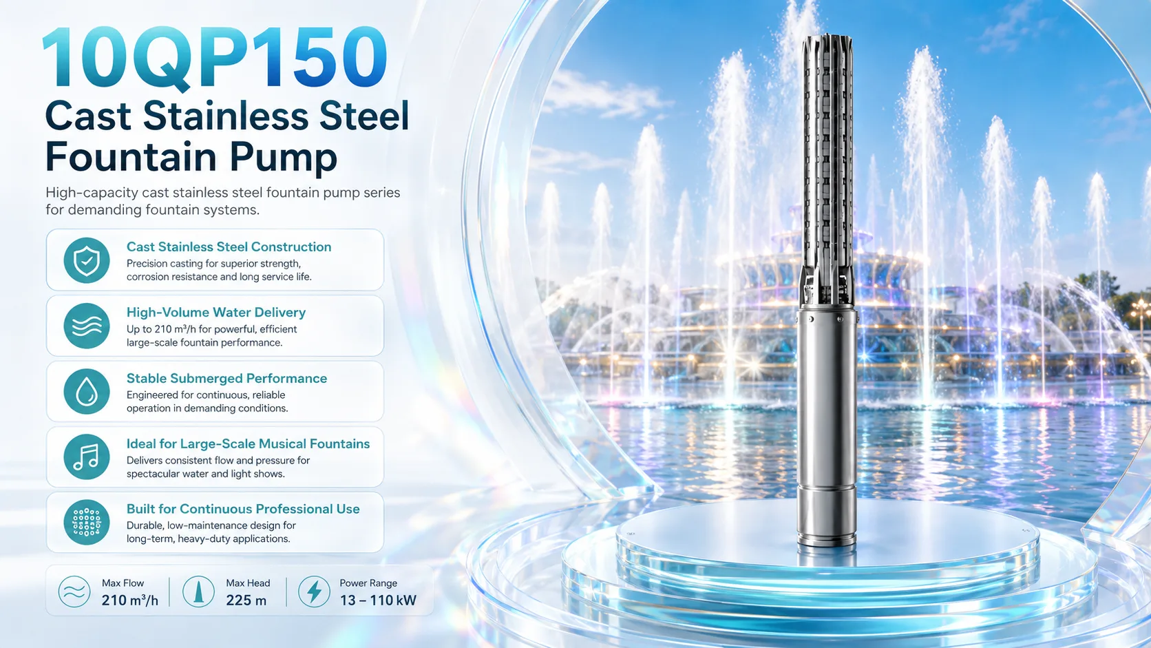 10QP150 Gallery URLs SmartVision water show equipment