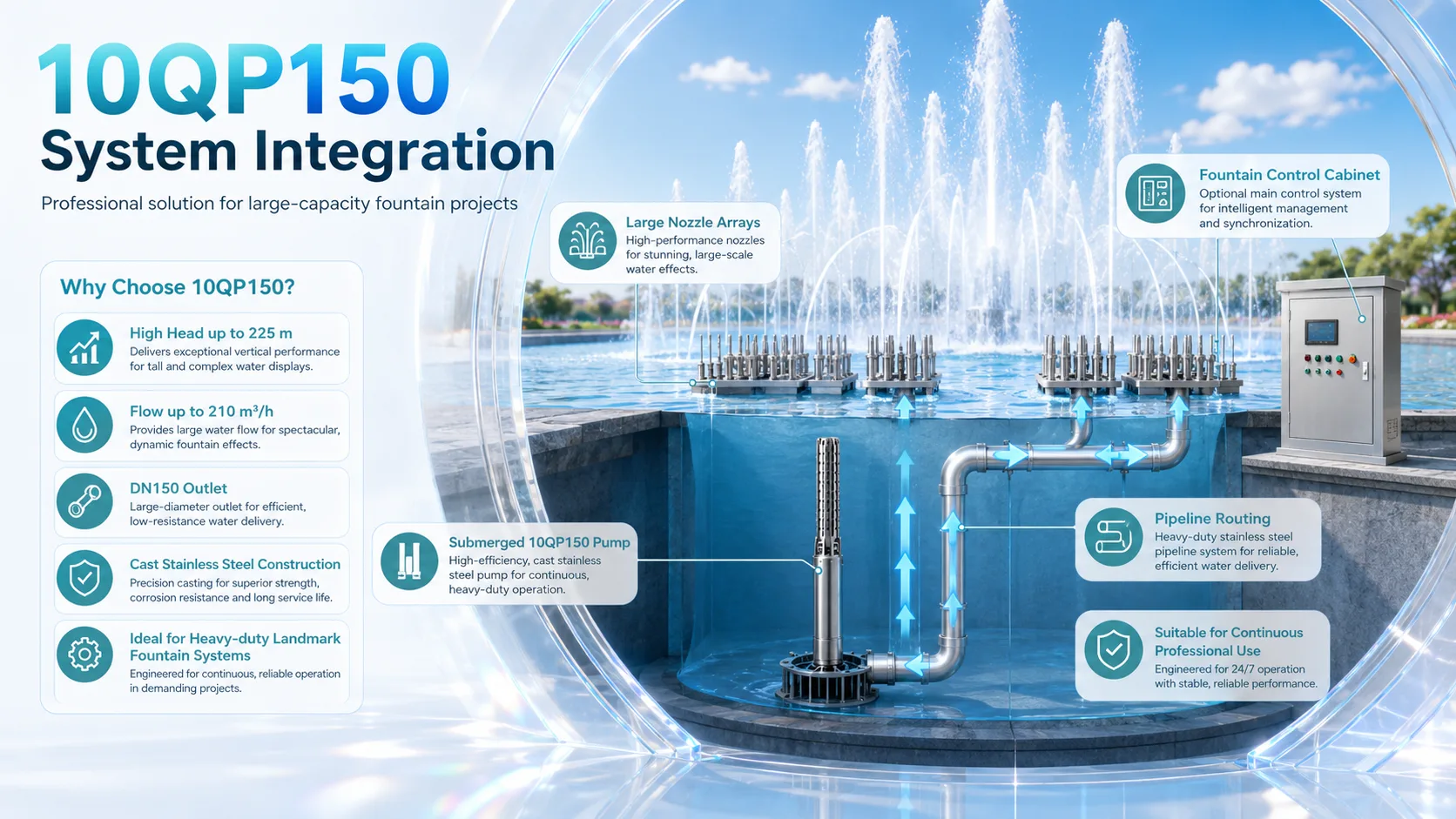 10QP150 Gallery URLs SmartVision water show equipment
