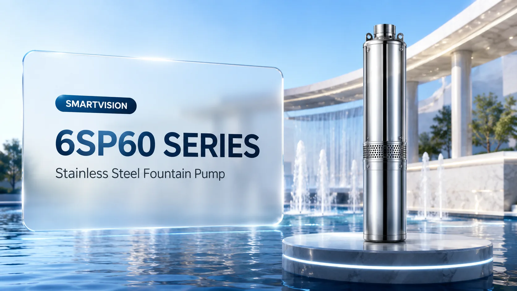 4SP5A Stainless Steel Fountain Pump