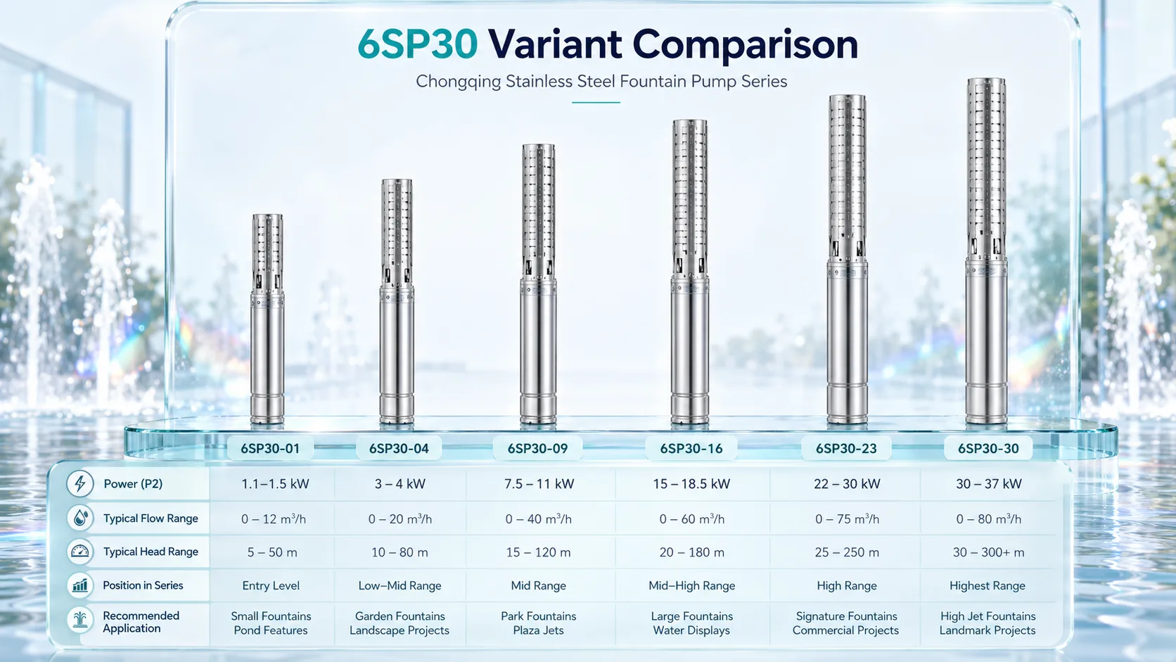 6SP30 Gallery URLs SmartVision water show equipment