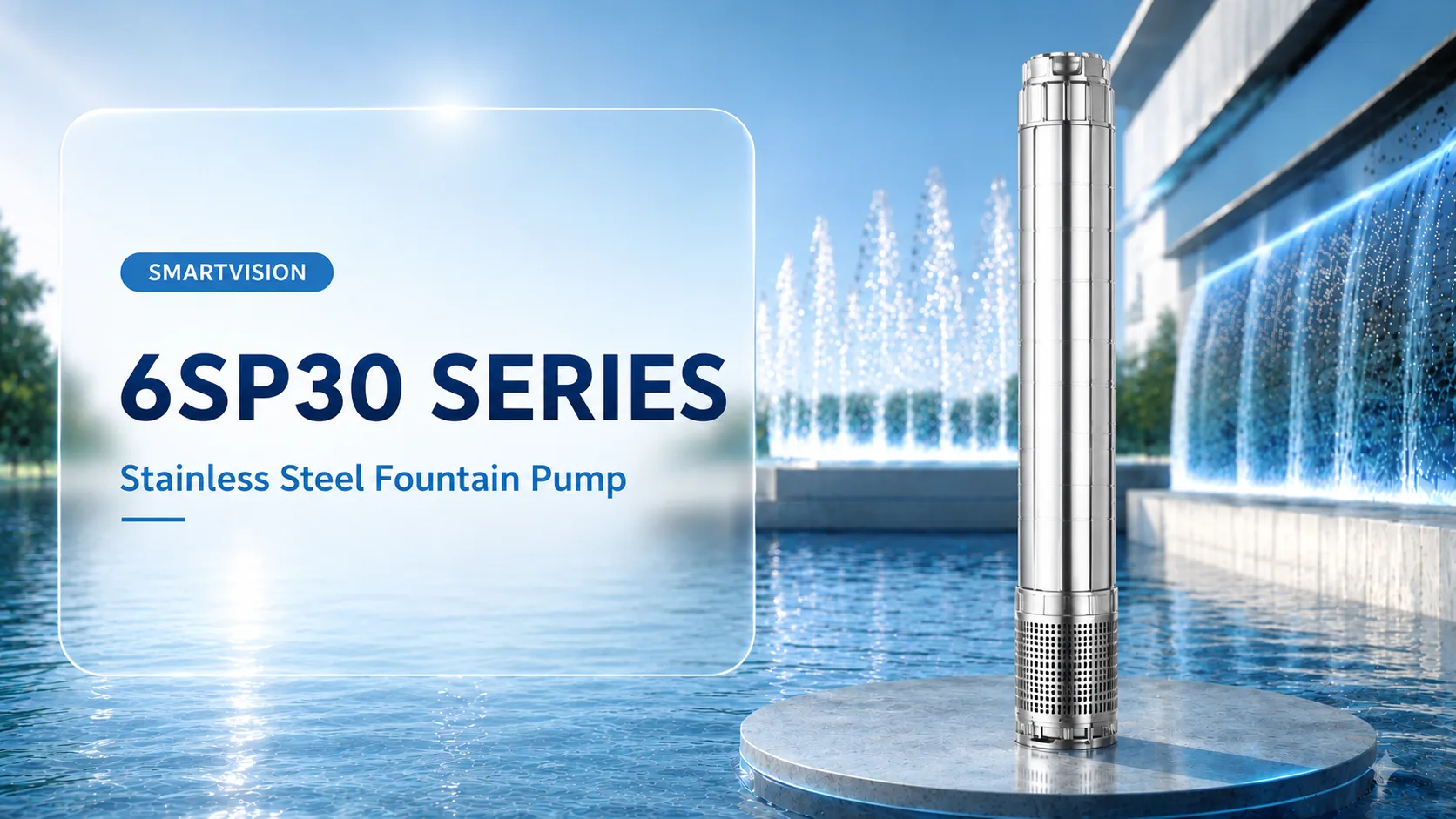 6SP30 Main / Hero image SmartVision water show equipment