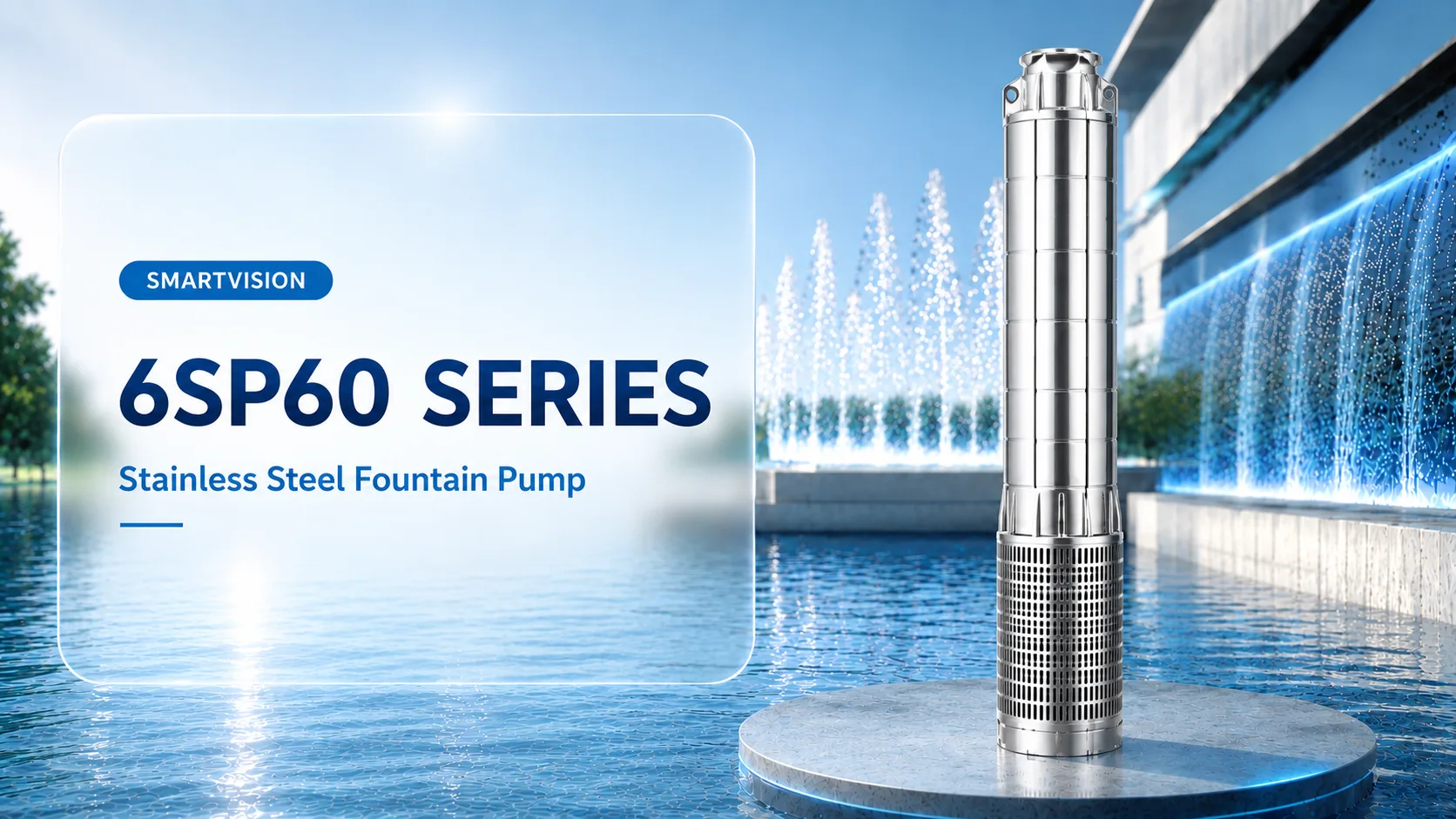 6SP60 Stainless Steel Fountain Pump