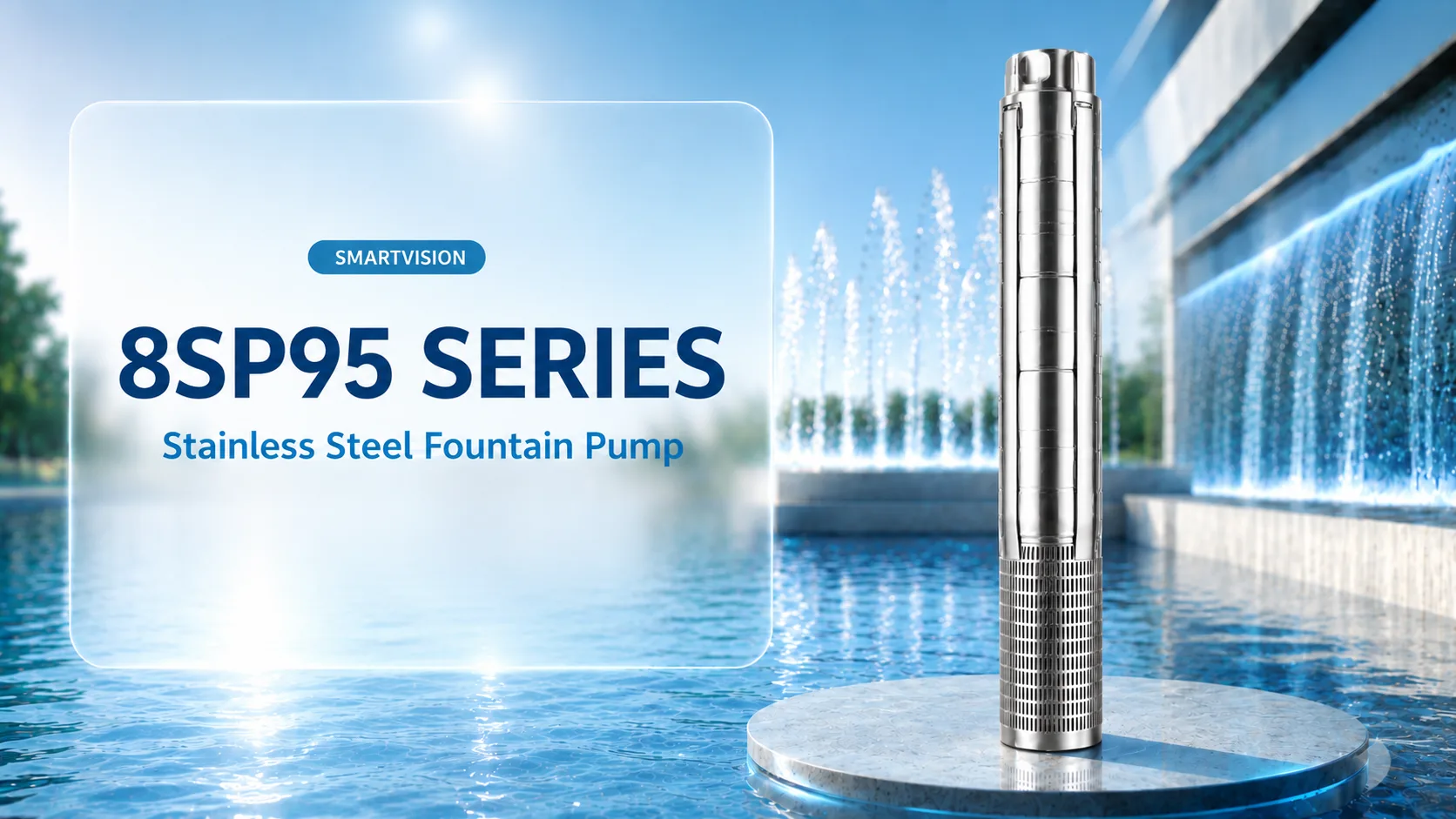 8SP95 Main / Hero image SmartVision water show equipment