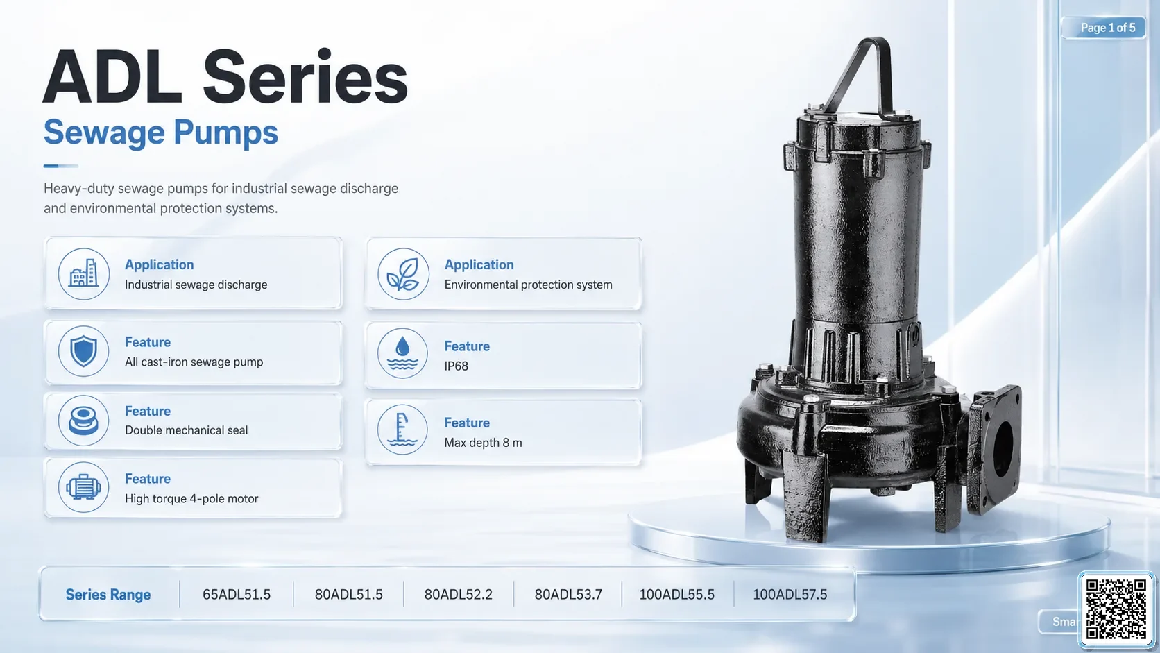 App Adl Adl Series Sewage Pumps gallery 4