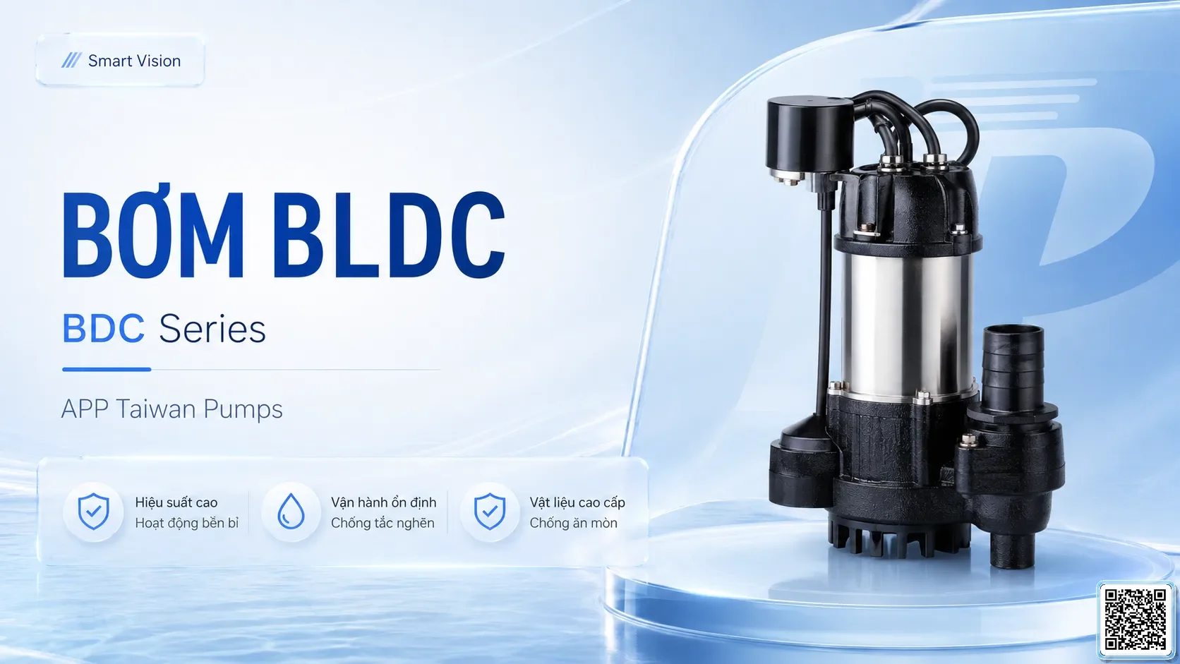 BDC Series – Bơm BLDC / biến tần