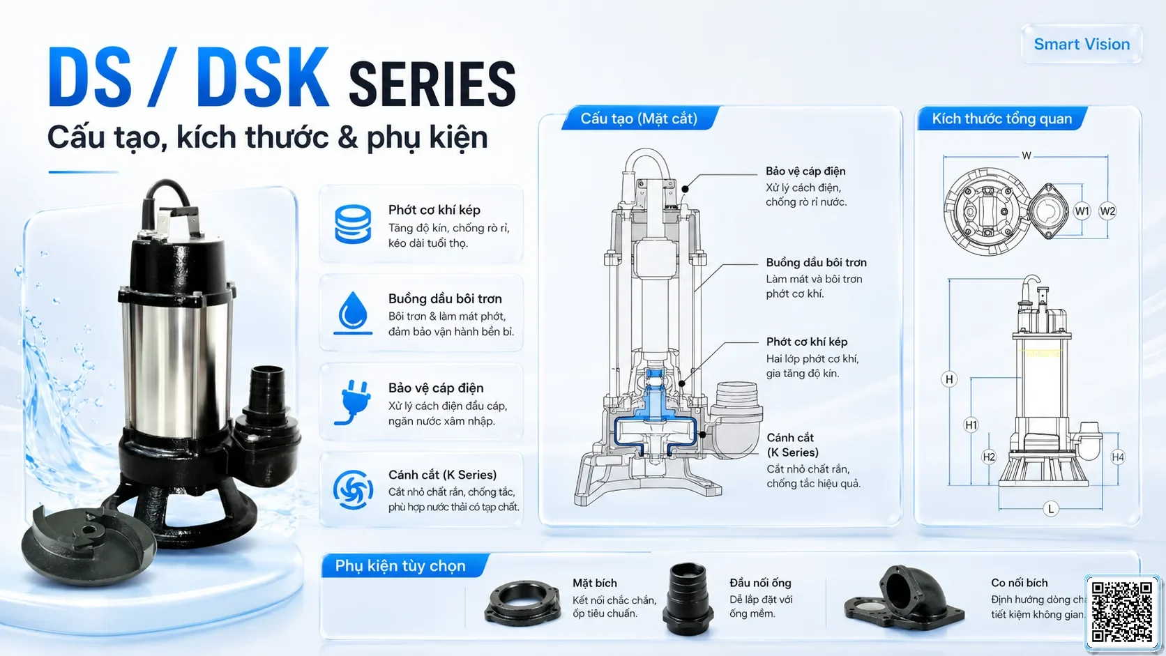 DS/DSK DS/DSK Series Sewage Pumps Taiwan Pumps, Bơm Đài Loan nhập khẩu
