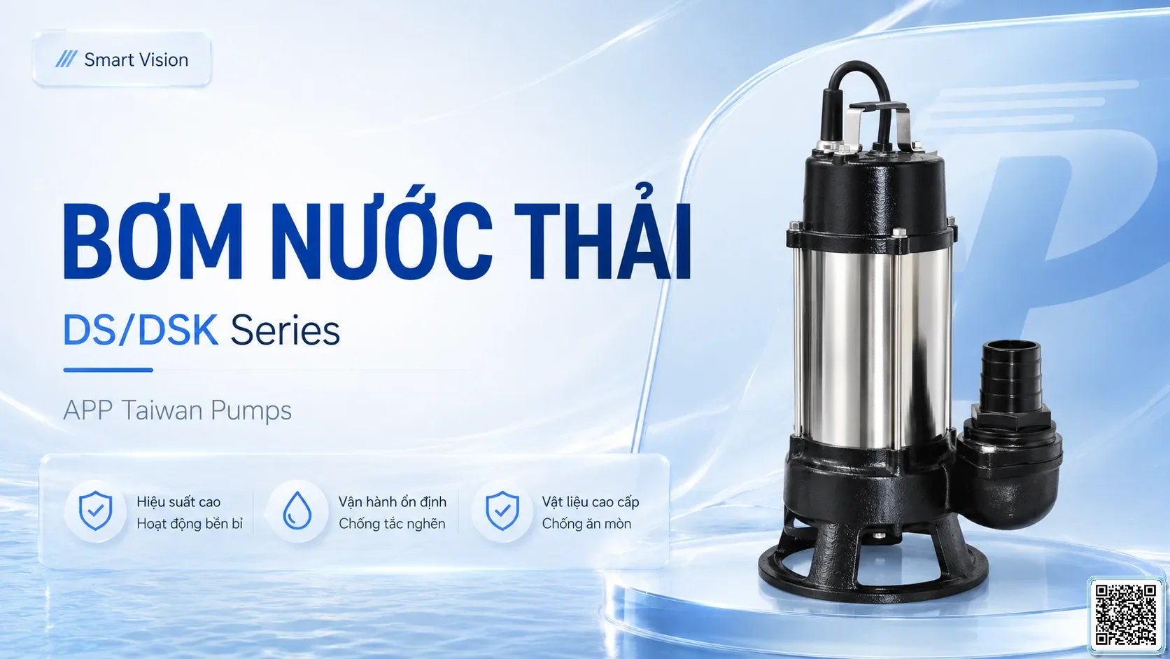 DS/DSK Series – Bơm nước thải