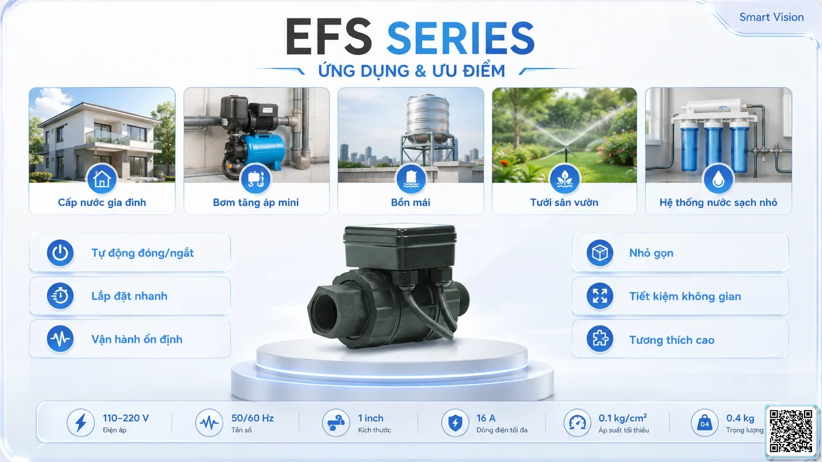 EFS EFS Series Float Switch Bơm Đài Loan nhập khẩu