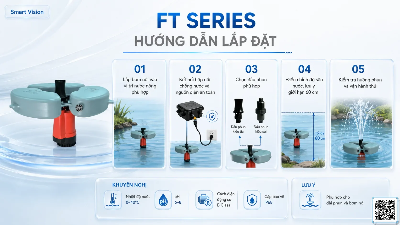 FT FT Floating Tree Series Fountain Pump Catalogue Taiwan Pumps, Bơm Đài Loan nhập khẩu