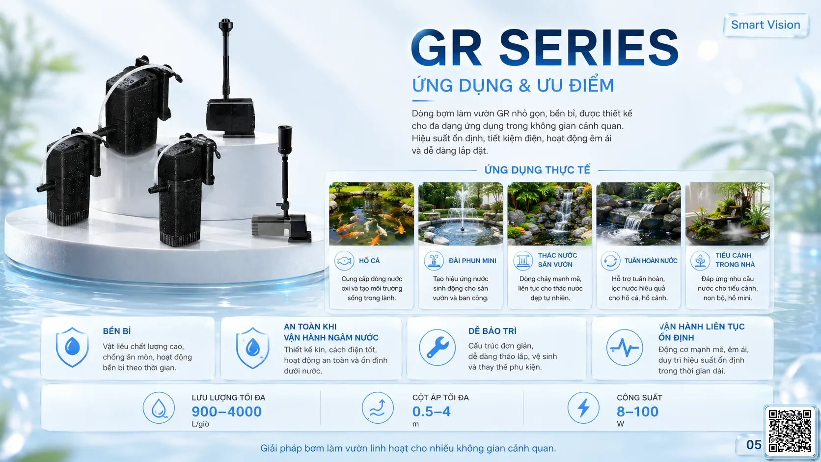 GR GR Series Gardening Pumps Taiwan Pumps, Bơm Đài Loan nhập khẩu
