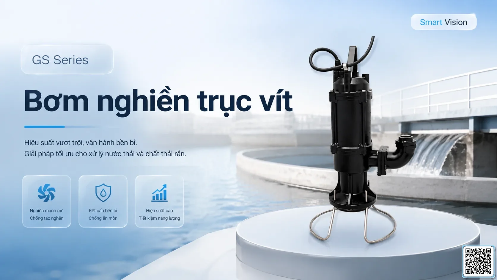 GS Series – Bơm nghiền trục vít