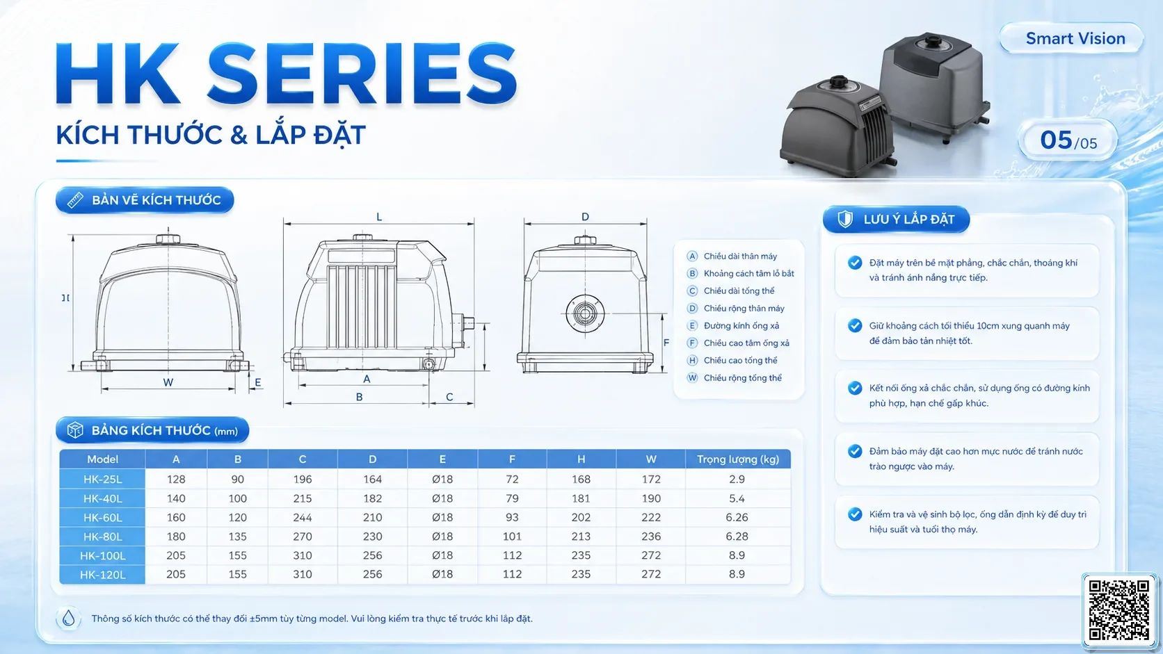 HK HK Series Air Pumps Catalogue Taiwan Pumps, Bơm Đài Loan nhập khẩu