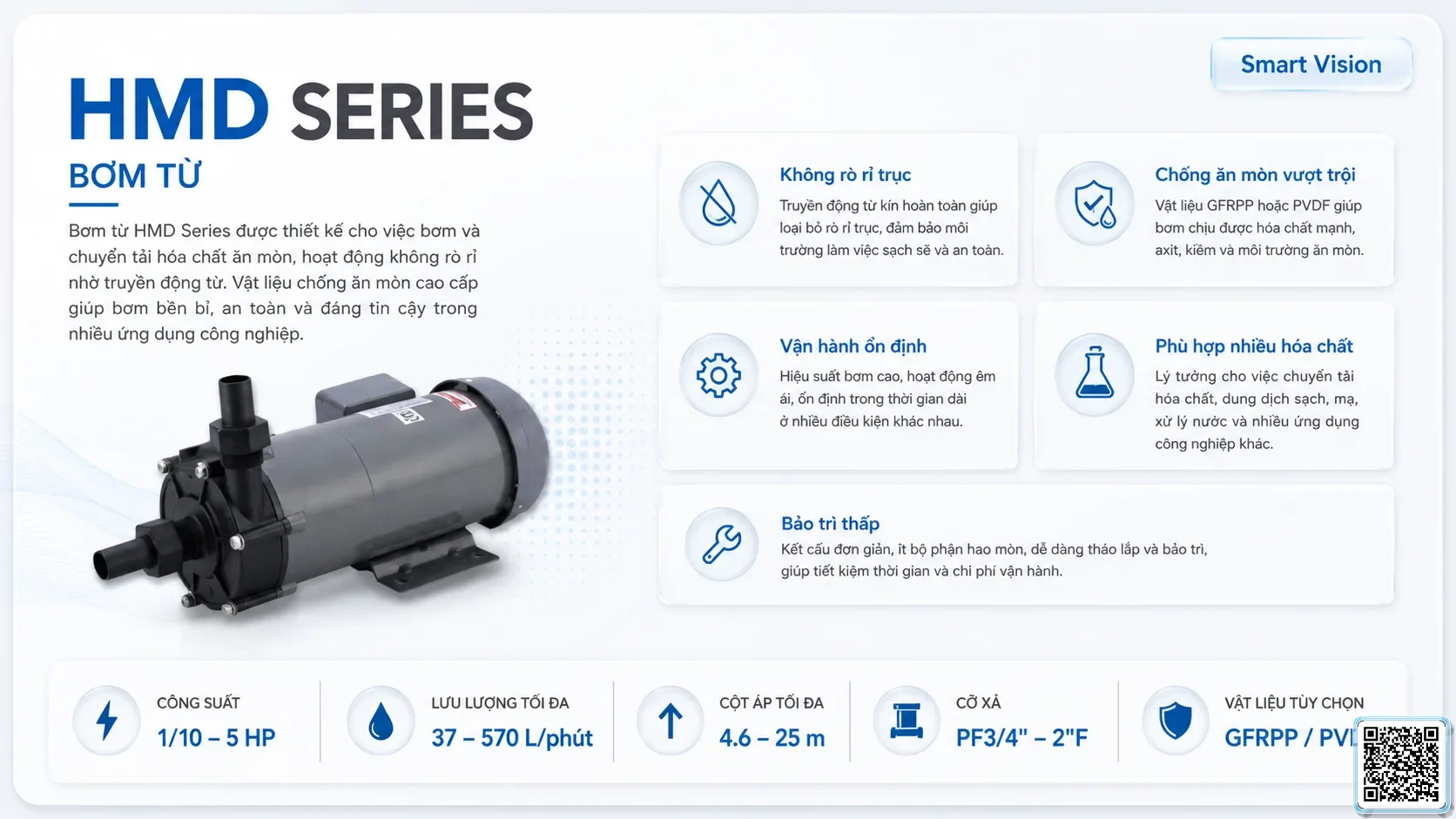 HMD HMD Series Magnet Pumps Catalogue Taiwan Pumps, Bơm Đài Loan nhập khẩu