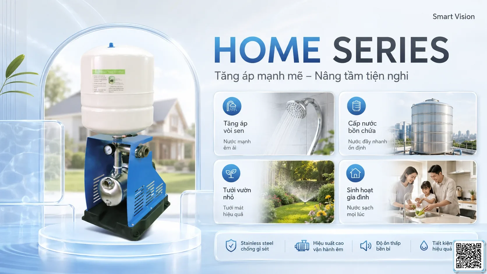 HOME HOME 05/10 Series Home Booster Pumps Catalogue Taiwan Pumps, Bơm Đài Loan nhập khẩu