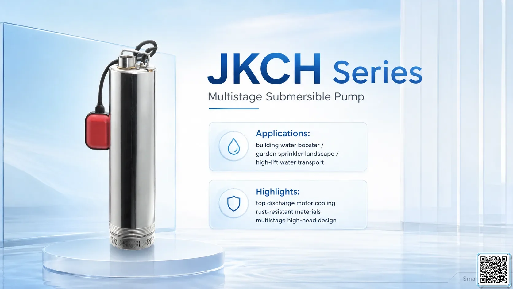 JKCH JKCH Series Multistage Submersible Pump Bơm Đài Loan - App Pumps