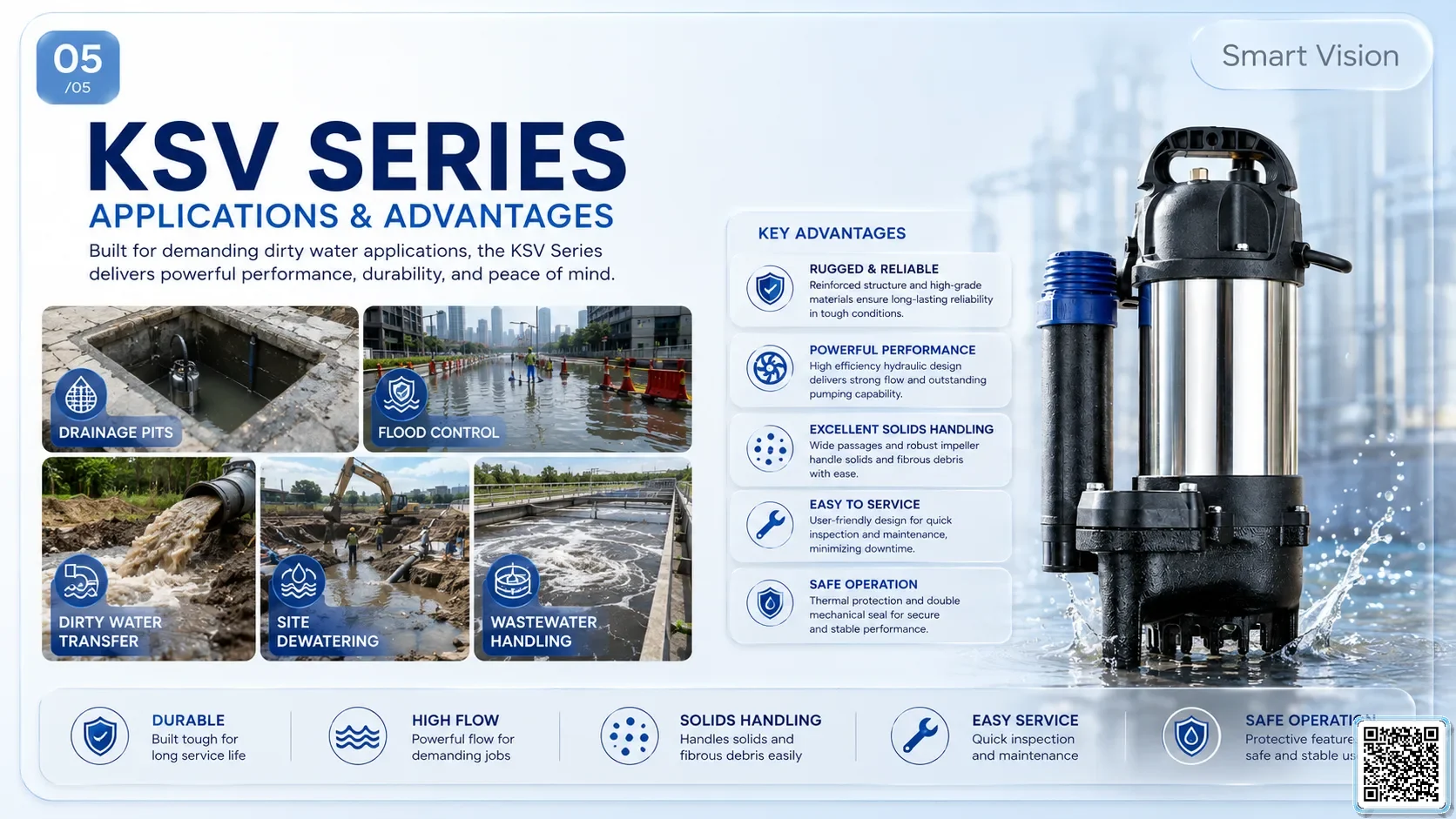 KSV KSV Series Dirty Water Pumps Bơm Đài Loan - App Pumps