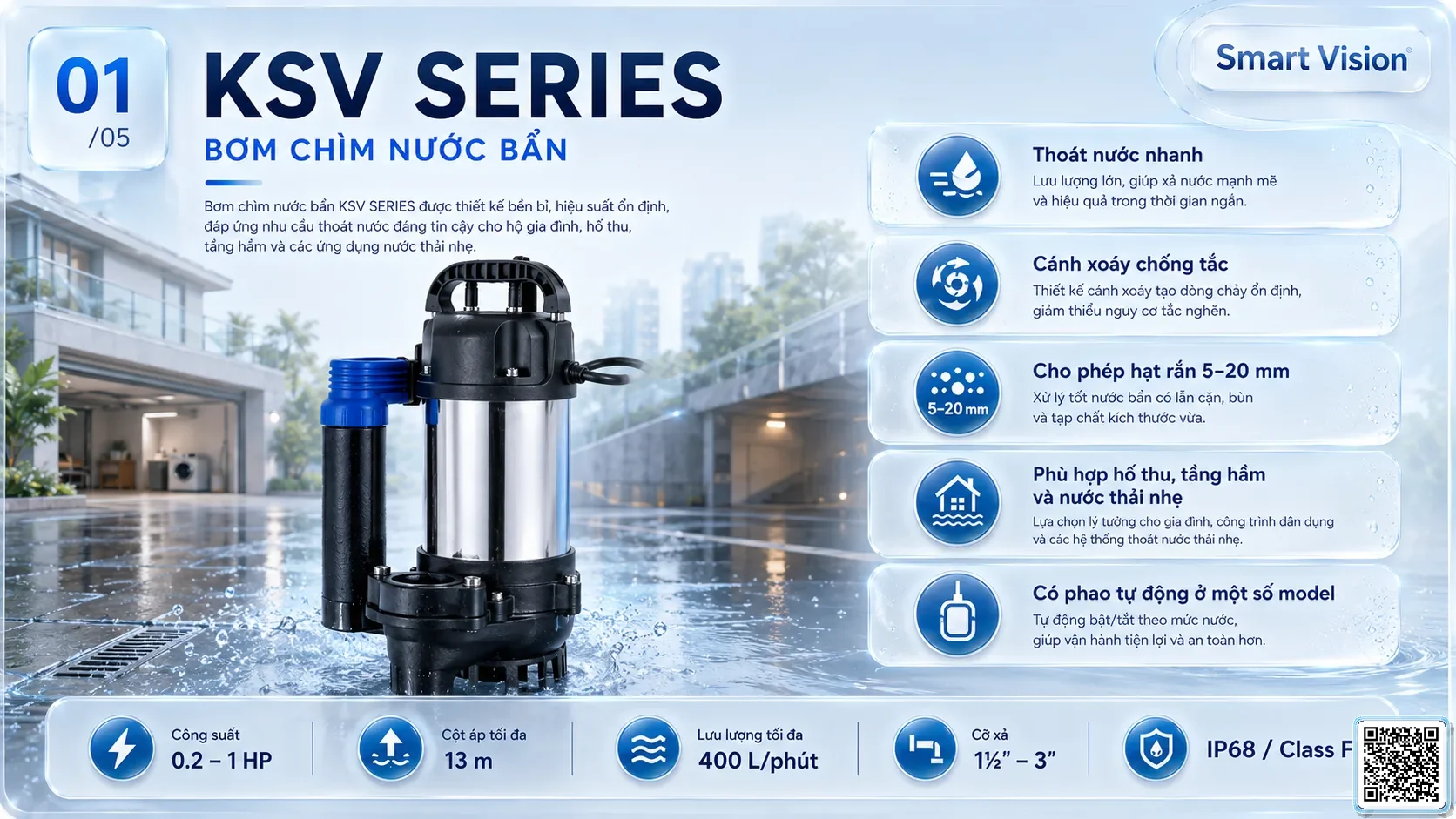 KSV KSV Series Dirty Water Pumps Catalogue Taiwan Pumps, Bơm Đài Loan nhập khẩu