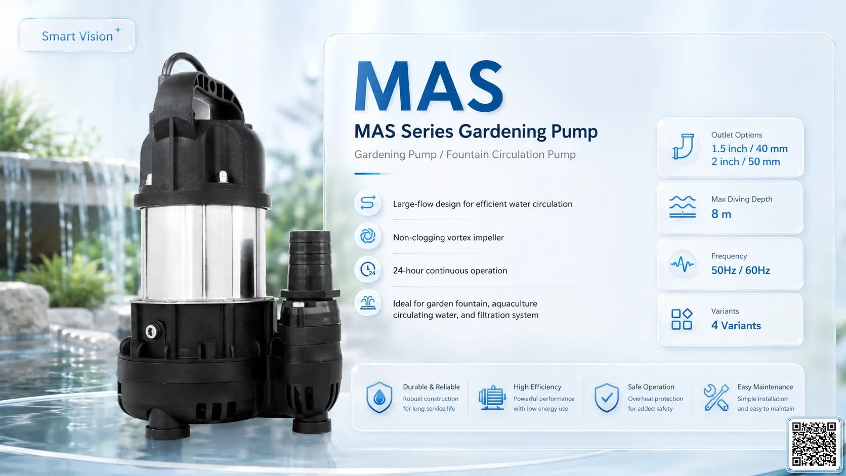 MAS MAS Series Gardening Pump Bơm Đài Loan - App Pumps