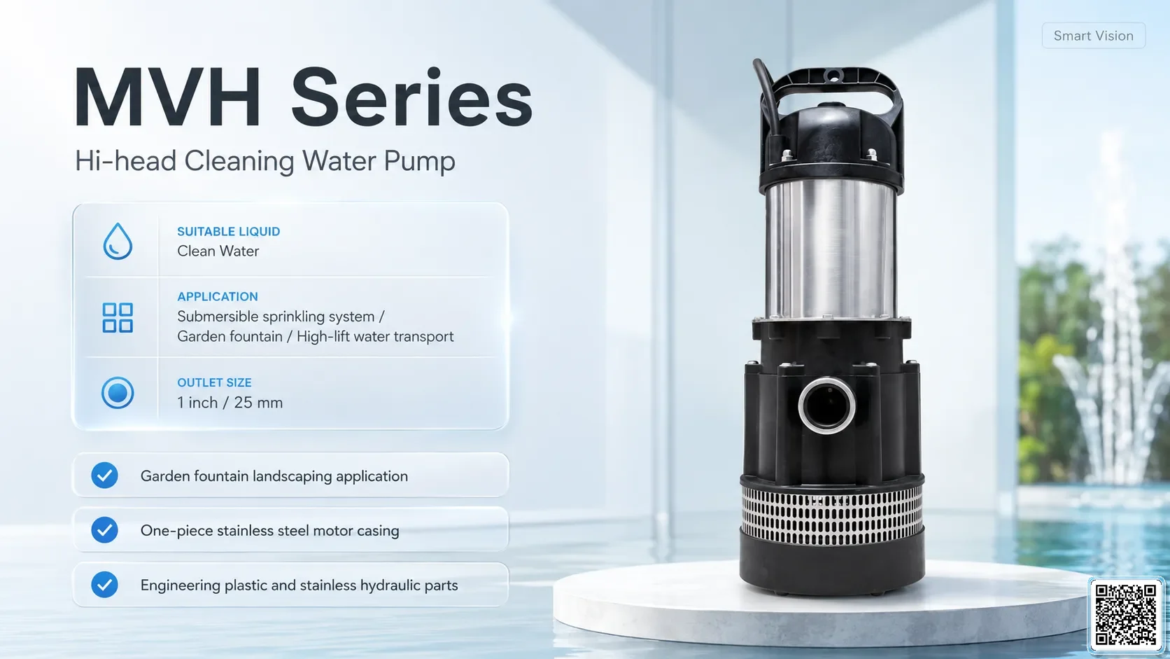 MVH MVH Series Hi-head Clean Water Pump Bơm Đài Loan - App Pumps
