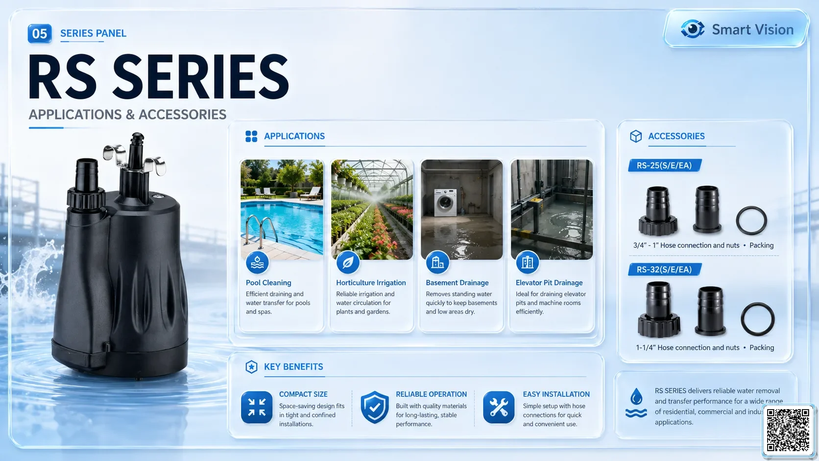 RS RS Series Automatic On/Off Without Float Switch Bơm Đài Loan - App Pumps