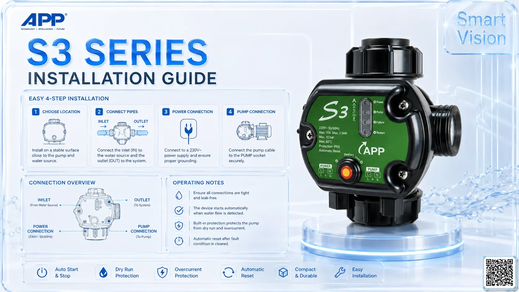 S3 S3 Series Self-start Switch Catalogue Taiwan Pumps, Bơm Đài Loan nhập khẩu