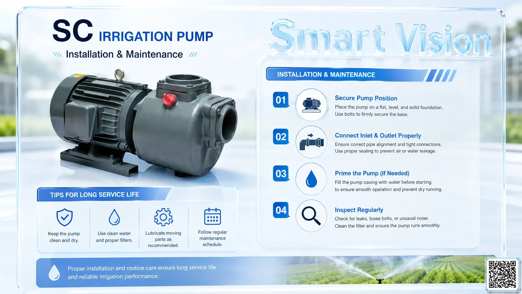 SC SC Series Irrigation Pumps Catalogue Taiwan Pumps, Bơm Đài Loan nhập khẩu