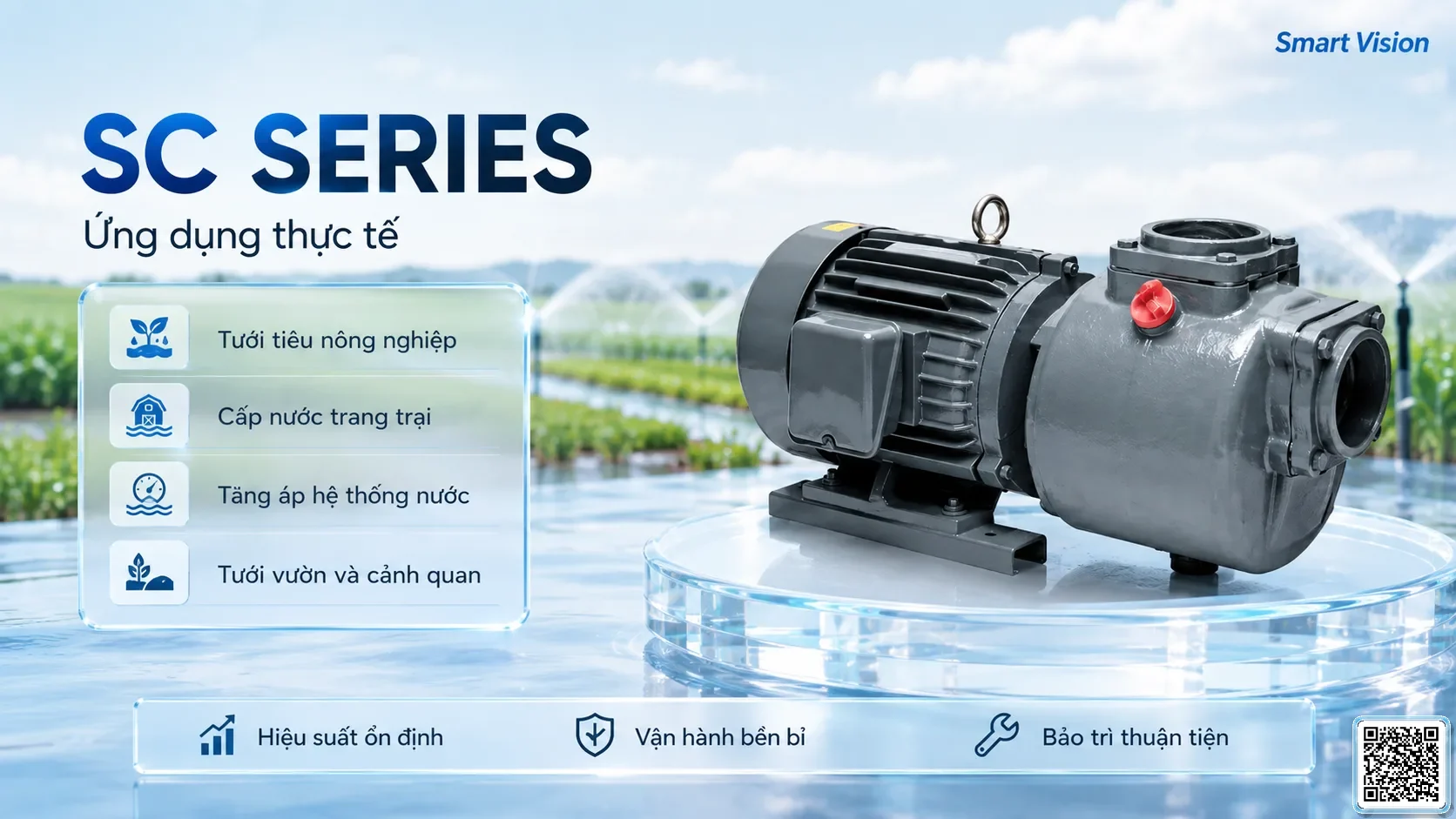 SC APP Taiwan pump image for fountain, drainage and water show applications