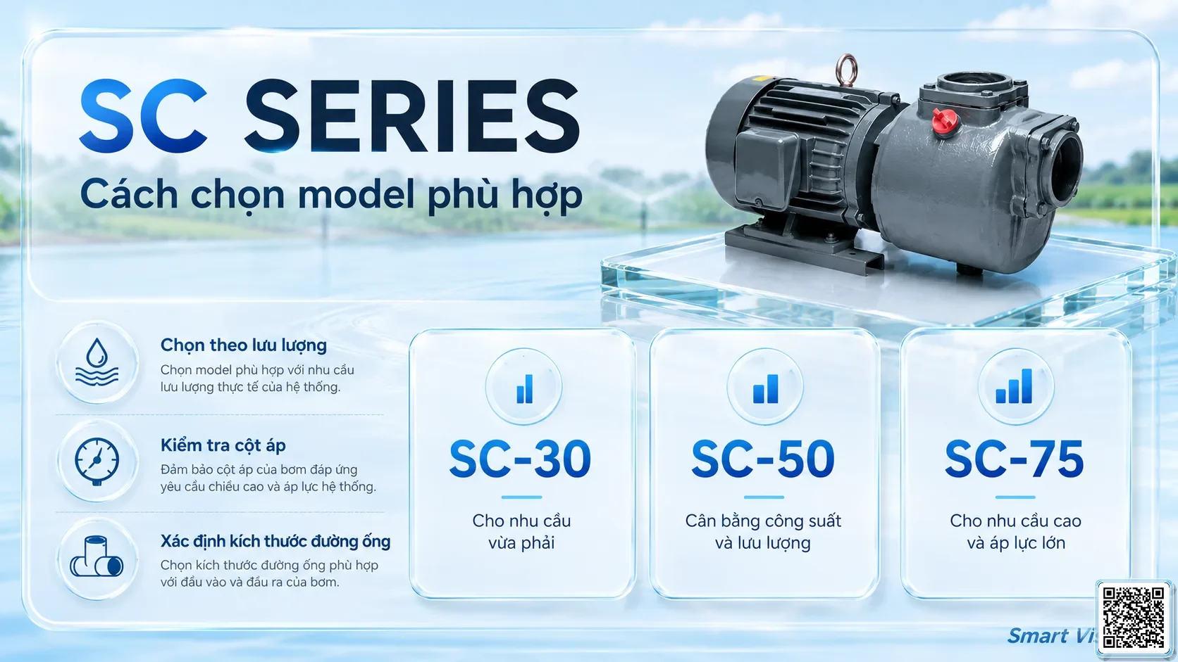 SC APP Taiwan pump image for fountain, drainage and water show applications