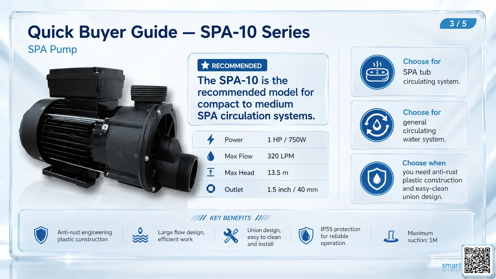 SPA-10 SPA-10 Series SPA Pump Catalogue Taiwan Pumps, Bơm Đài Loan nhập khẩu