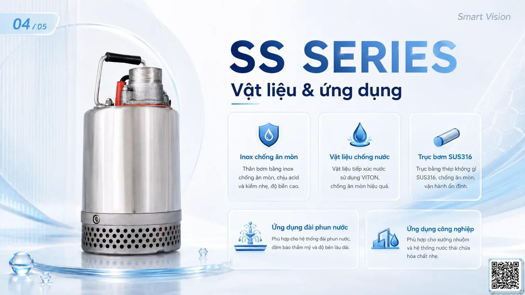 SS SS Series Stainless Steel Industrial Pumps Catalogue Taiwan Pumps, Bơm Đài Loan nhập khẩu