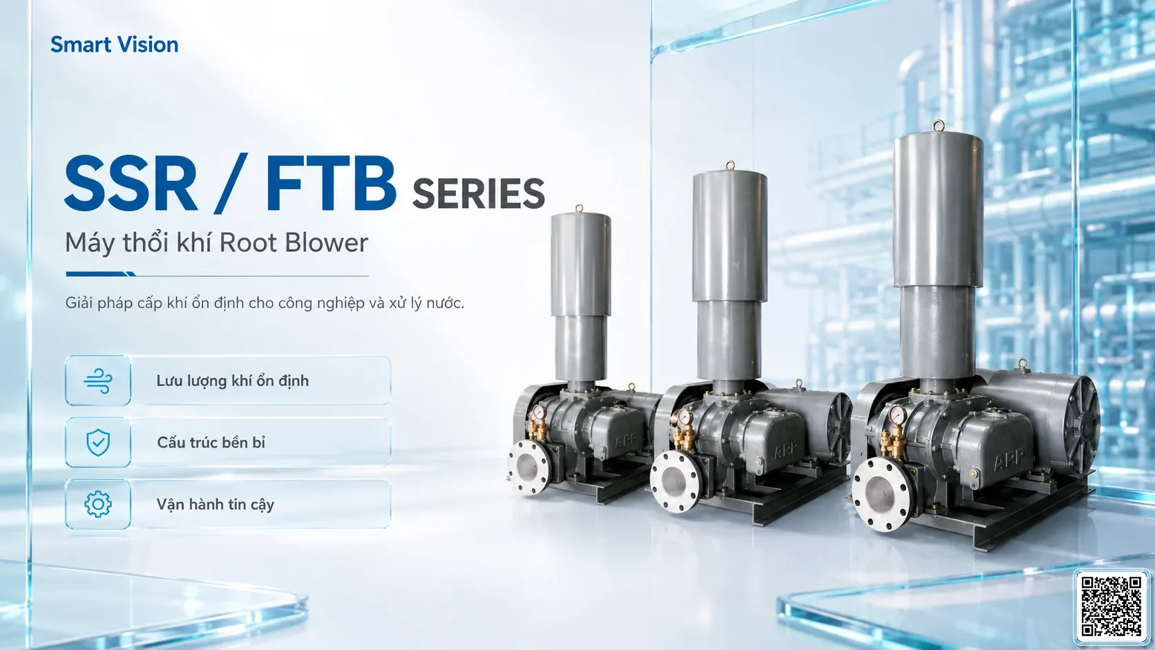 SSR/FTB SSR/FTB Series Root Blower Catalogue Taiwan Pumps, Bơm Đài Loan nhập khẩu