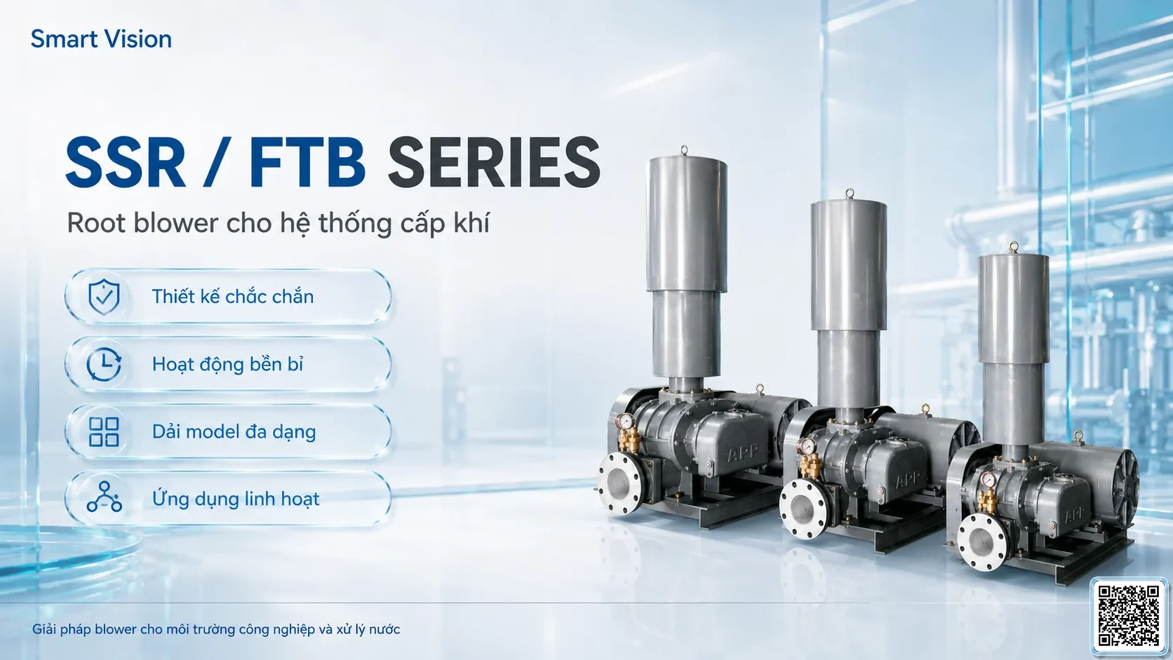 SSR/FTB SSR/FTB Series Root Blower Catalogue Taiwan Pumps, Bơm Đài Loan nhập khẩu