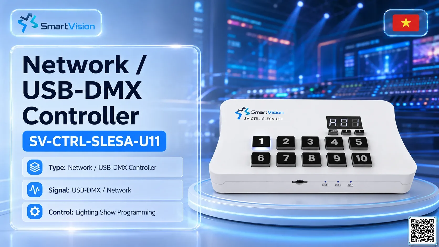 SV-CTRL-SLESA-U11 SV-CTRL-SLESA-U11 Network / USB-DMX Controller DMX Controller, DMX fountain, DMX Nozzle, DMX Pumps, DMX software, DMX Lighting SV-CTRL-SLESA-U11 SV-CTRL-SLESA-U11 Network / USB-DMX Controller DMX Controller, DMX fountain, DMX Nozzle, DMX Pumps, DMX software, DMX Lighting