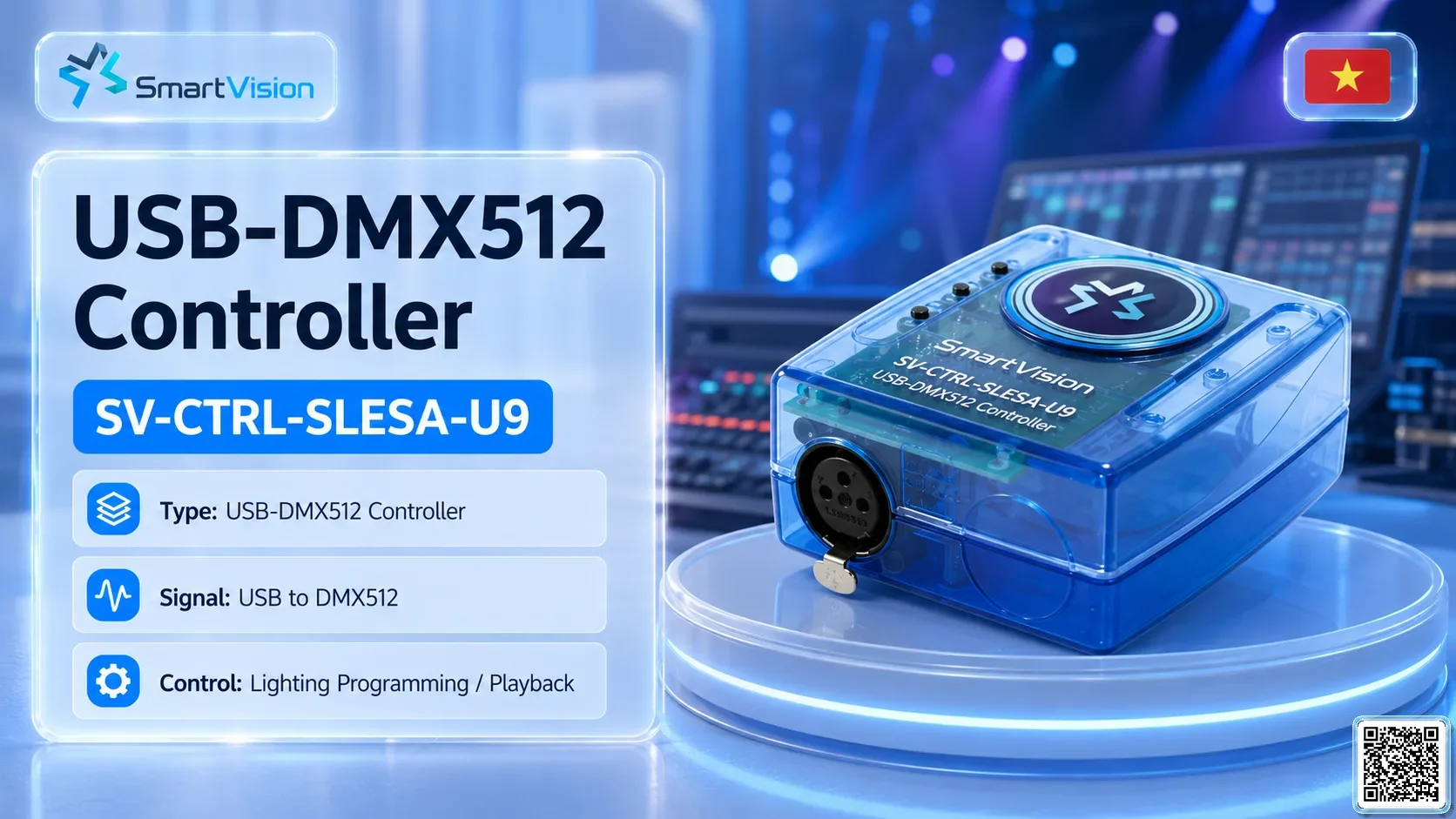 SV-CTRL-SLESA-U9 USB-DMX512 Controller