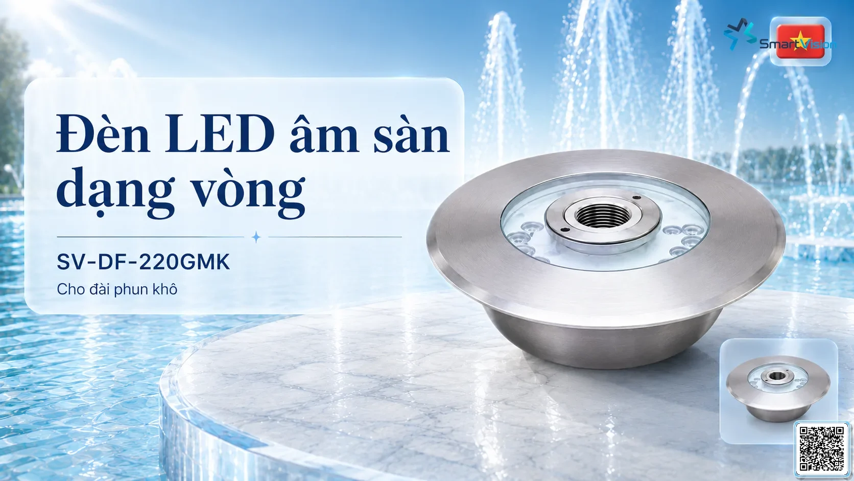 SV-DF-220GMK SV-DF-220GMK Dry Fountain Ring LED Light thông số kỹ thuật thiết bị đèn âm nước cho đài phun nước, nhạc nước nghệ thuật SV-DF-220GMK SV-DF-220GMK Dry Fountain Ring LED Light thông số kỹ thuật thiết bị đèn âm nước cho đài phun nước, nhạc nước nghệ thuật