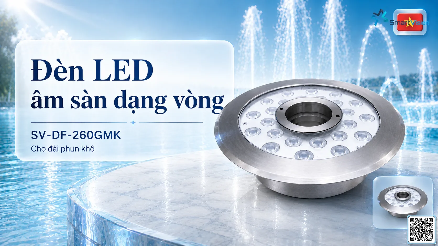 SV-DF-260GMK SV-DF-260GMK Dry Fountain Ring LED Light thông số kỹ thuật thiết bị đèn âm nước cho đài phun nước, nhạc nước nghệ thuật SV-DF-260GMK SV-DF-260GMK Dry Fountain Ring LED Light thông số kỹ thuật thiết bị đèn âm nước cho đài phun nước, nhạc nước nghệ thuật