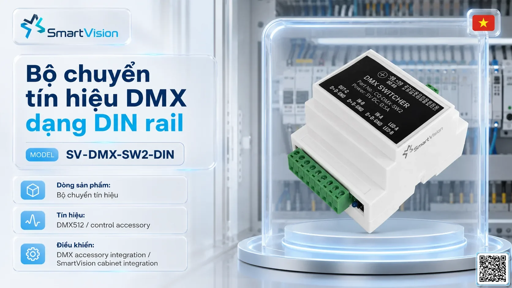 SV-DMX-SW2-DIN SV-DMX-SW2-DIN DIN Rail DMX Signal Switcher Bộ điều khiển DMX, Nhạc nước DMX, Đèn DMX, Bơm DMX, hệ thống ánh sáng DMX SV-DMX-SW2-DIN SV-DMX-SW2-DIN DIN Rail DMX Signal Switcher Bộ điều khiển DMX, Nhạc nước DMX, Đèn DMX, Bơm DMX, hệ thống ánh sáng DMX