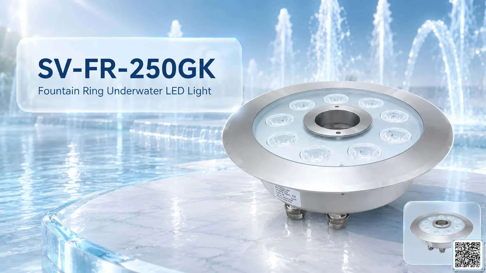 Sv Fr 250gk Fountain Ring Underwater Led Light hero 1 Sv Fr 250gk Fountain Ring Underwater Led Light hero 1