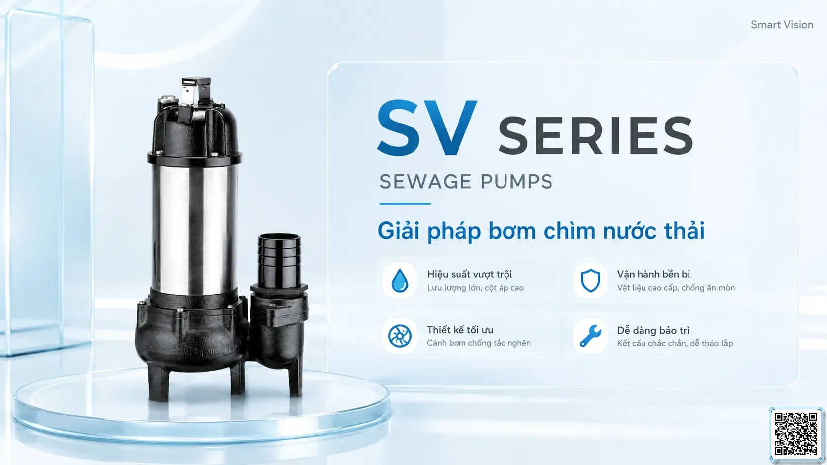 SV SV Series Sewage Pumps Catalogue Taiwan Pumps, Bơm Đài Loan nhập khẩu