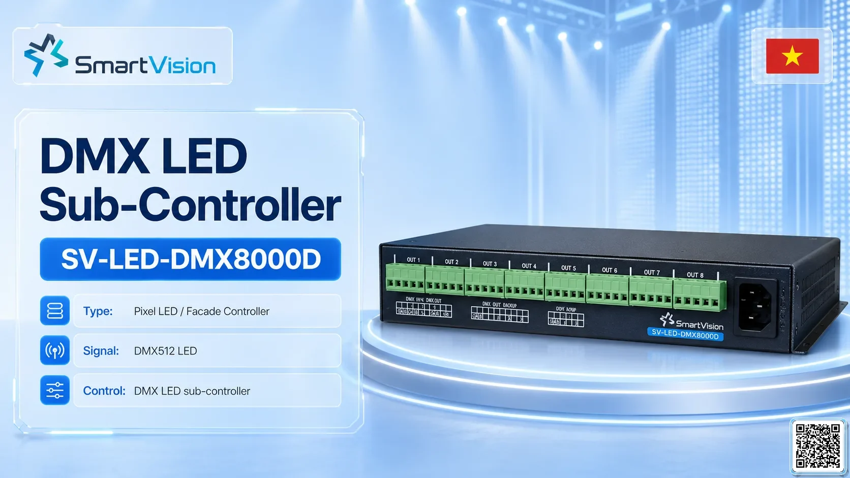 SV-LED-DMX8000D SV-LED-DMX8000D DMX LED Sub-Controller DMX Controller, DMX fountain, DMX Nozzle, DMX Pumps, DMX software, DMX Lighting SV-LED-DMX8000D SV-LED-DMX8000D DMX LED Sub-Controller DMX Controller, DMX fountain, DMX Nozzle, DMX Pumps, DMX software, DMX Lighting