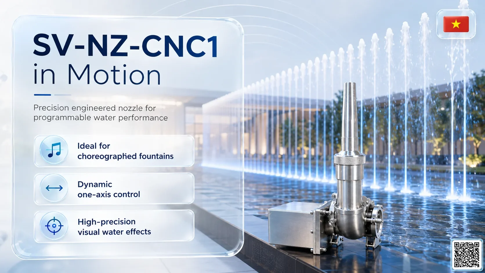 SV-NZ-CNC1 SV-NZ-CNC1 One Dimensional CNC Nozzle Catalogue Nozzle - fountain nozzle - fountain equipments
