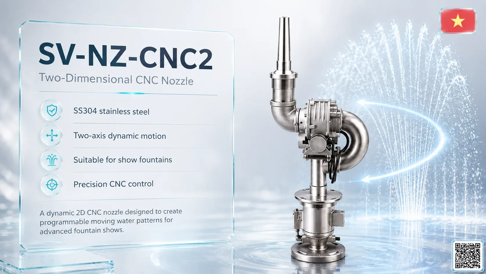 SV-NZ-CNC2 SV-NZ-CNC2 Two-Dimensional CNC Nozzle Catalogue Nozzle - fountain nozzle - fountain equipments