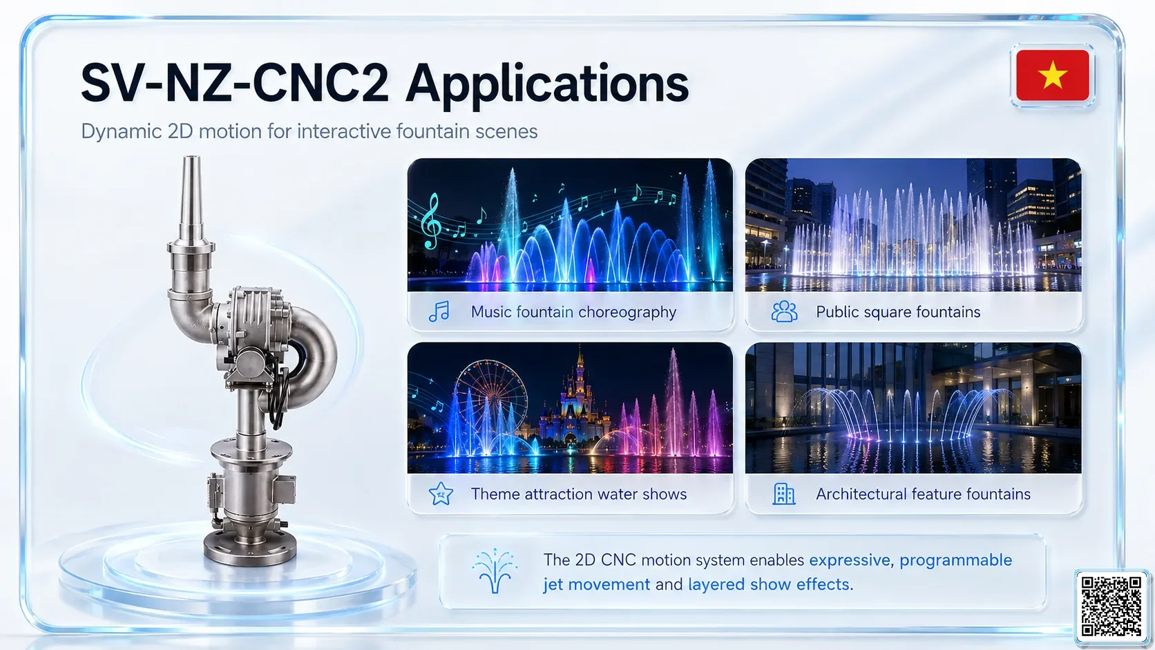 SV-NZ-CNC2 SV-NZ-CNC2 Two-Dimensional CNC Nozzle Catalogue Nozzle - fountain nozzle - fountain equipments