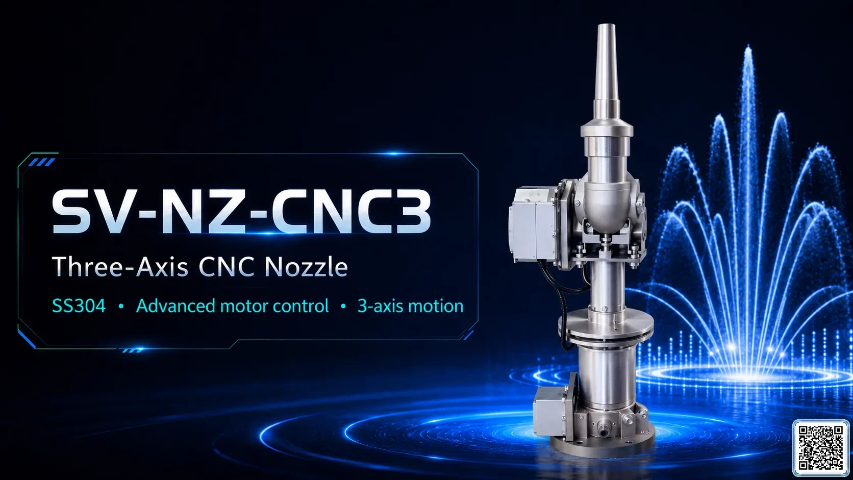 SV-NZ-CNC3 Three-Axis CNC Nozzle