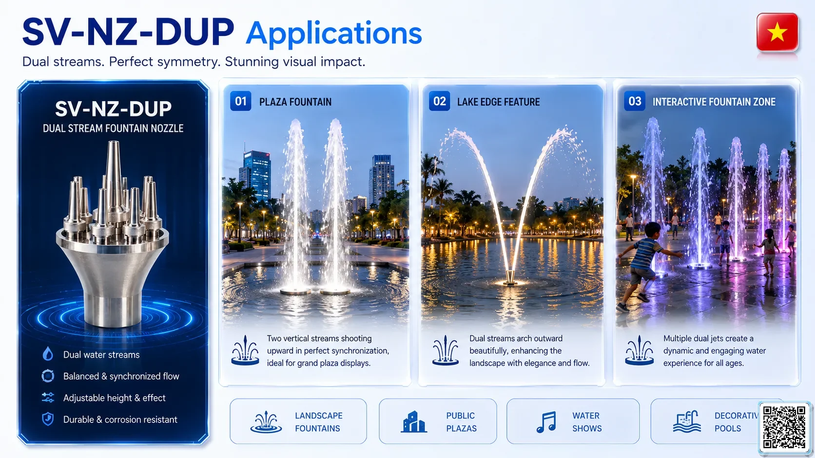 SV-NZ-DUP SV-NZ-DUP Direct Up Nozzle Catalogue Nozzle - fountain nozzle - fountain equipments