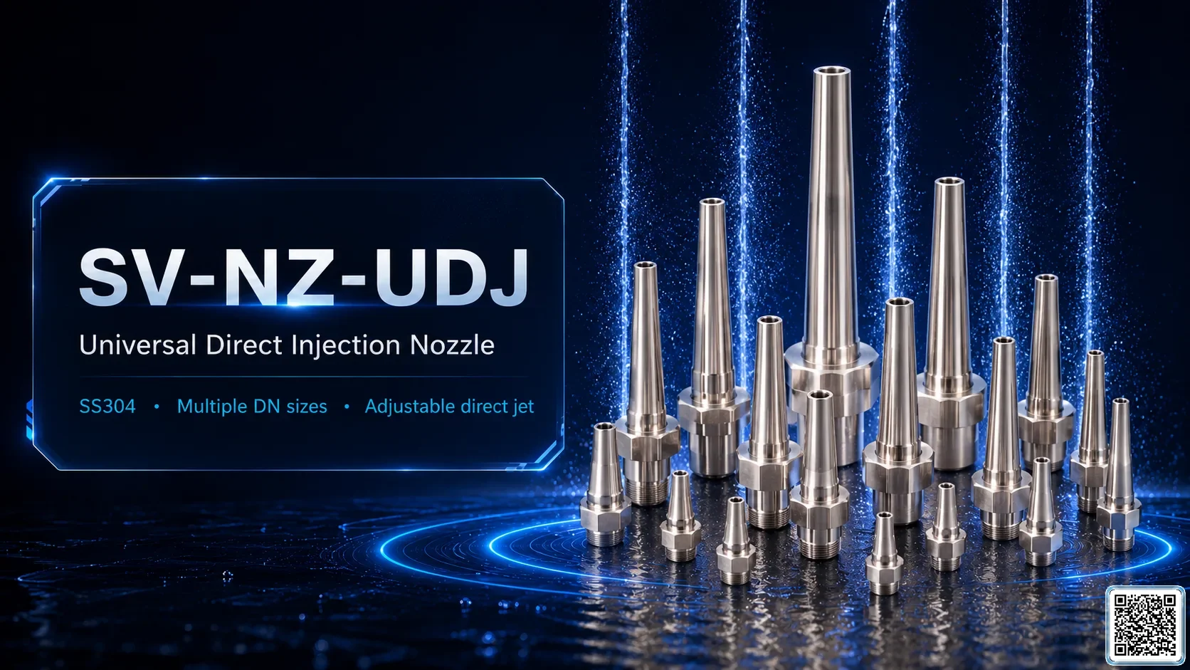 SV-NZ-UDJ Universal Direct Injection Nozzle