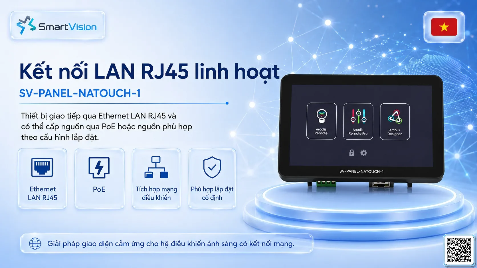 SV-PANEL-NATOUCH-1 SV-PANEL-NATOUCH-1 7-inch DMX Touch Screen Bộ điều khiển DMX, Nhạc nước DMX, Đèn DMX, Bơm DMX, hệ thống ánh sáng DMX