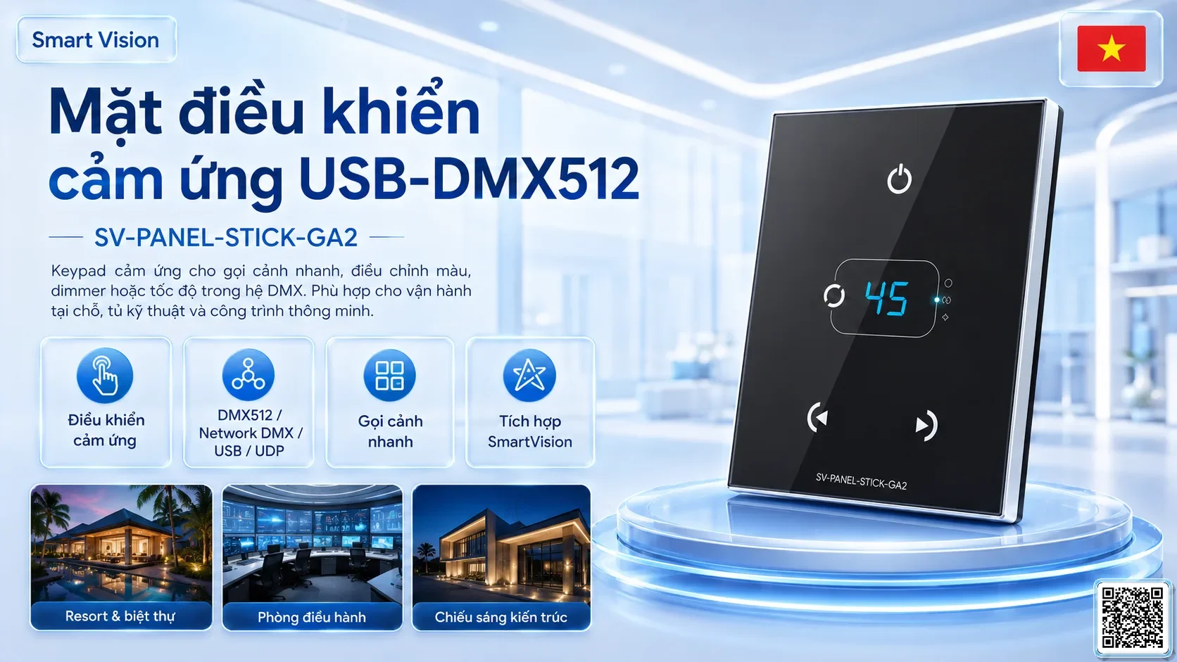 SV-PANEL-STICK-GA2 SV-PANEL-STICK-GA2 USB-DMX512 Touch Panel Bộ điều khiển DMX, Nhạc nước DMX, Đèn DMX, Bơm DMX, hệ thống ánh sáng DMX
