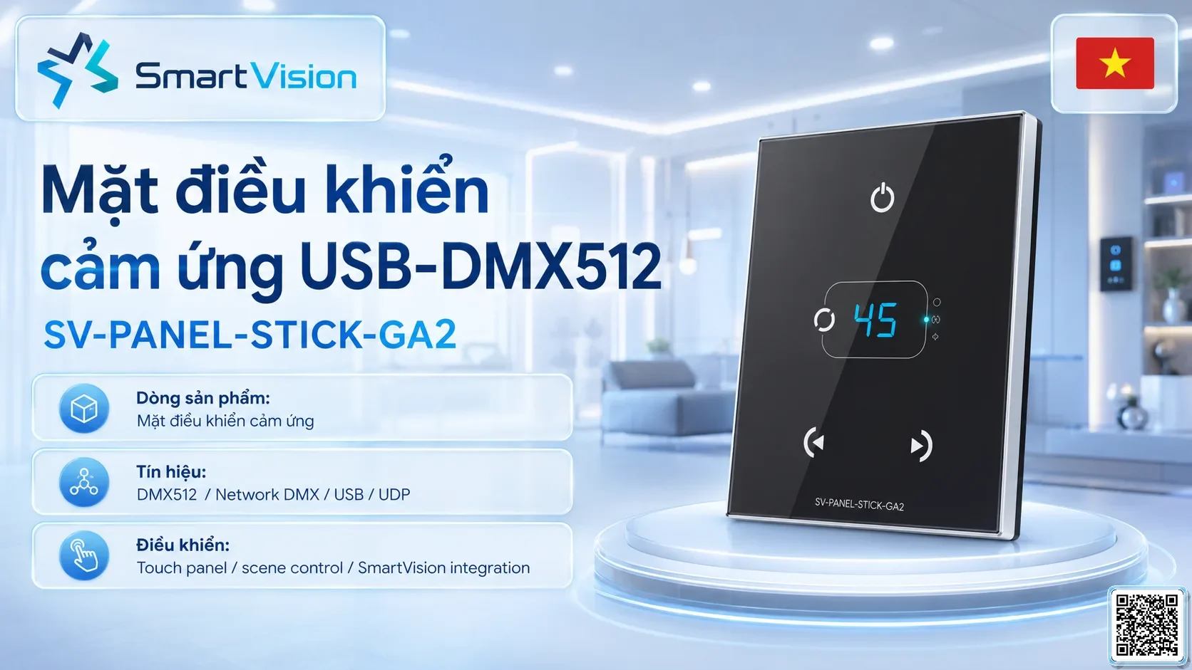SV-PANEL-STICK-GA2 SV-PANEL-STICK-GA2 USB-DMX512 Touch Panel Bộ điều khiển DMX, Nhạc nước DMX, Đèn DMX, Bơm DMX, hệ thống ánh sáng DMX